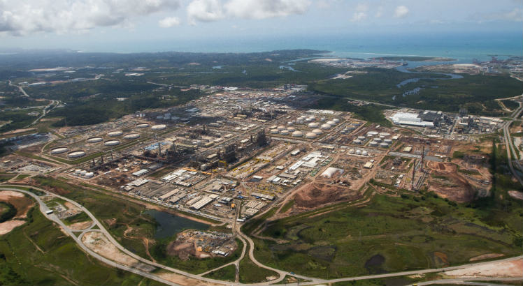 Situação da refinaria em 05/11/2014. Luciana Ourique/ Divulgação Petrobras