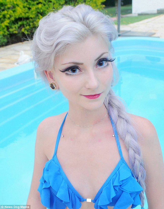 Catarinense Faz Sucesso Na Internet Por Parecer Com Elsa Do Filme Frozen Blog Social 1