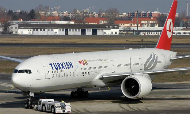 Voo TK15 da Turkish Airlines estava com 256 pessoas a bordo / Foto: Divulgação