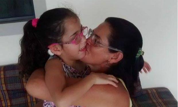 Menina sofre com síndrome de West, um tipo raro de epilepsia / Foto: Ivanise Ferreira/Arquivo Pessoal.