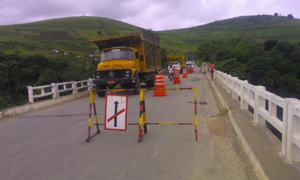 Trafego da ponte havia sido interditado em um dos sentidos  / Foto: Nickson Pinheiro/Arquivo Pessoal