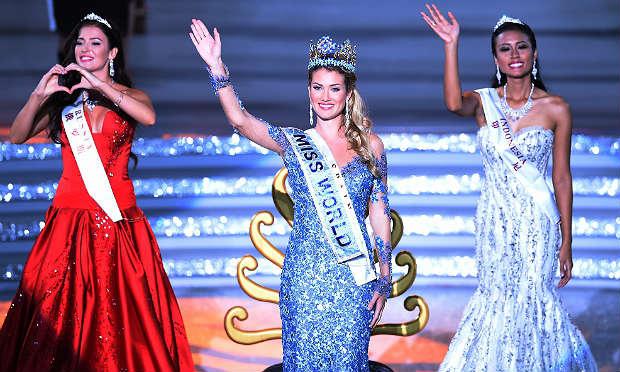 Miss Espanha, Mireia nasceu em Barcelona e estuda Farmácia / Foto: AFP