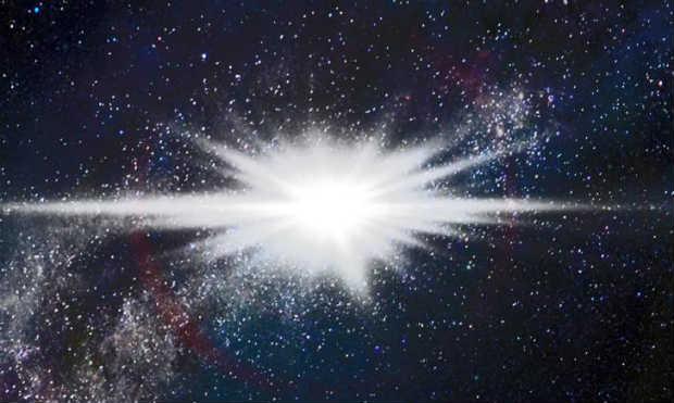 Esta supernova, batizada ASASSN-15lh, é 200 vezes mais potente que a explosão típica destes objetos / Foto: Nasa