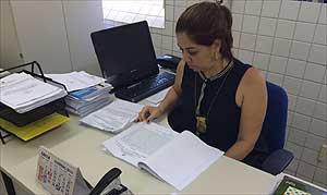 Ana Elisa Gadelha foi a responsável pela mudança na delegacia 