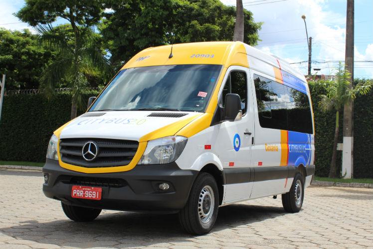 CityBus opera há pouco mais de 30 dias em Goiânia. Foto: Divulgação/HP Transportes 