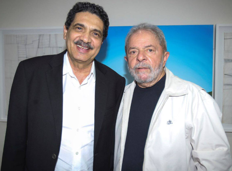 Ex-prefeito João Paulo (PT) e ex-presidente Lula (PT). Foto: divulgação