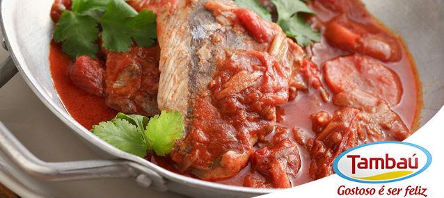 Aprenda a fazer Cavalinha ao molho de tomate apimentado da Tambaú