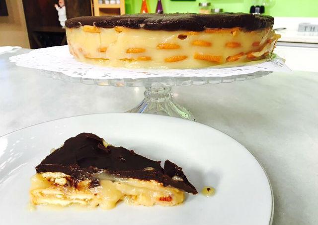 Imagem da Torta creme de caramelo (Foto: Chef Wellington)
