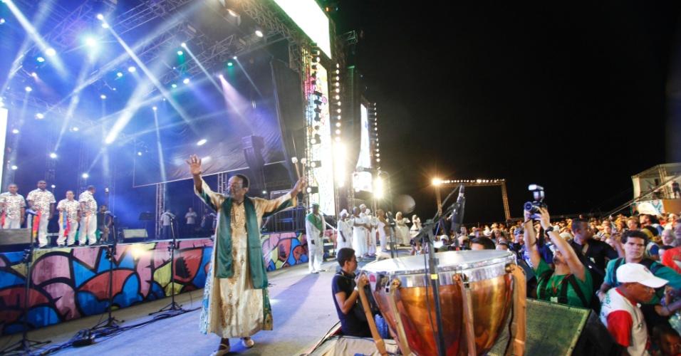 Naná Vasconcelos comandou durante anos a abertura do Carnaval do Recife