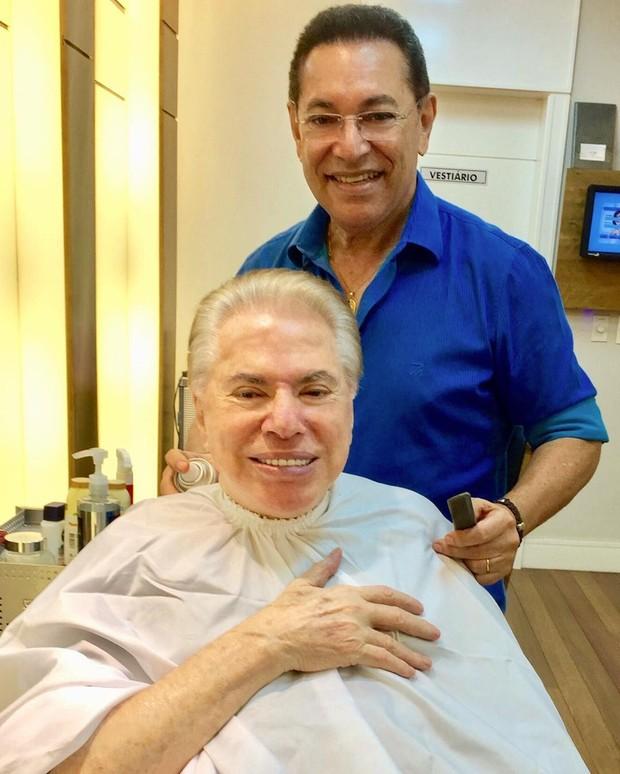 Silvio Santos assumiu os fios brancos / Foto: Reprodução/Instagram