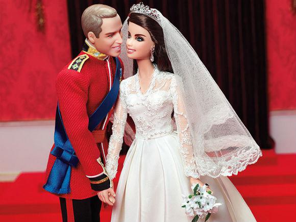 HOMENAGEM | William e Kate em versão Ken e Barbie