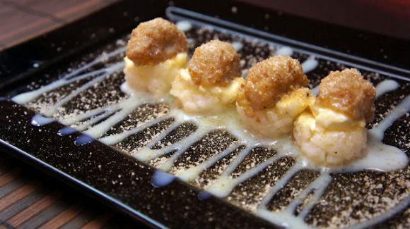IGUARIA | O sushi de cartola é a novidade do menu do Canting Restaurante