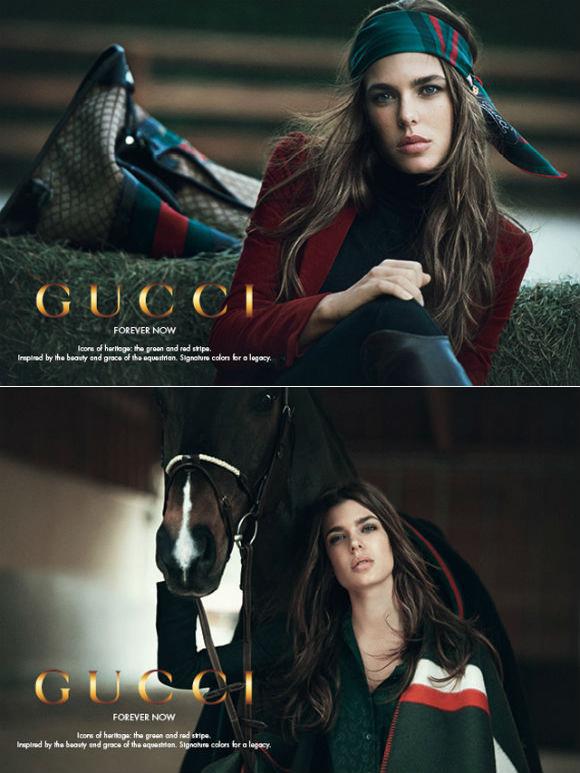 PRINCESA | Foram divulgadas as imagens de Charlotte para a Gucci