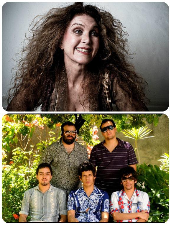 PARCERIA Wanderléa se apresentará ao lado dos músicos da Del Rey, que são conhecidos por interpretar canções de Roberto Carlos