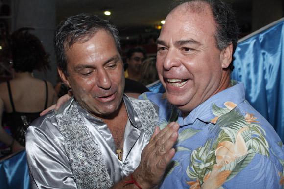 HOMENS DO PODER O secretário Tadeu Alencar em conversa com o ministro Fernando Bezerra Coelho