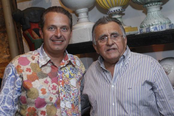 PRESTÍGIO O governador Eduardo Campos e João Carlos Paes Mendonça foram ao jantar de Lira