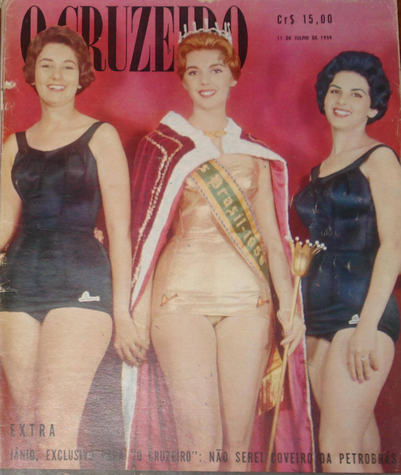 Dione foi capa de várias revistas da época