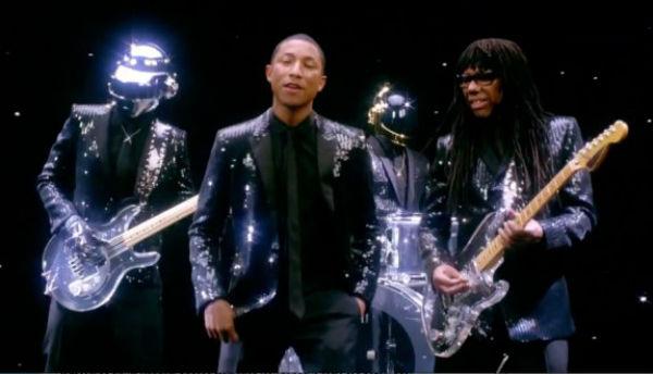 FUTURISTAS Pharrell divide os vocais com o duo francês robotizado
