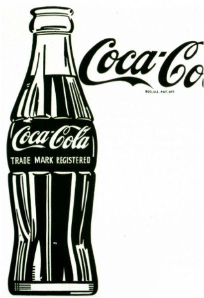 Quadro do pintor Andy Warhol com garrafa do tamanho de um adulto será leiloado em NY