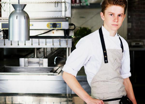  Flynn McGarry (15) - Chef de cozinha considerado prodígio nos Estados Unidos; publicidade