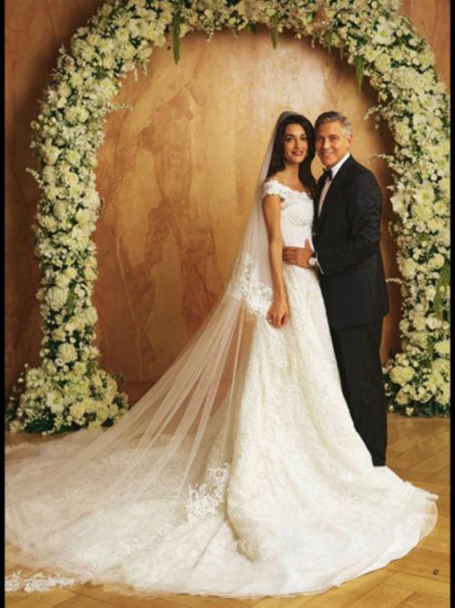 O astro George Clooney casou-se em setembro com a advogada, em cerimônia realizada em Veneza