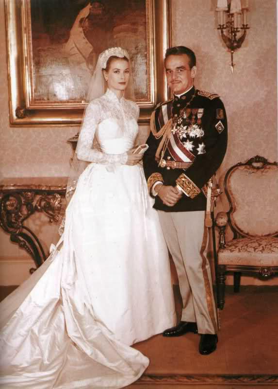 Grace Kelly wedding 1956