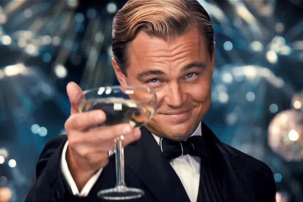 Leo DiCaprio em "O grade Gatsby". Foto: Reprodução