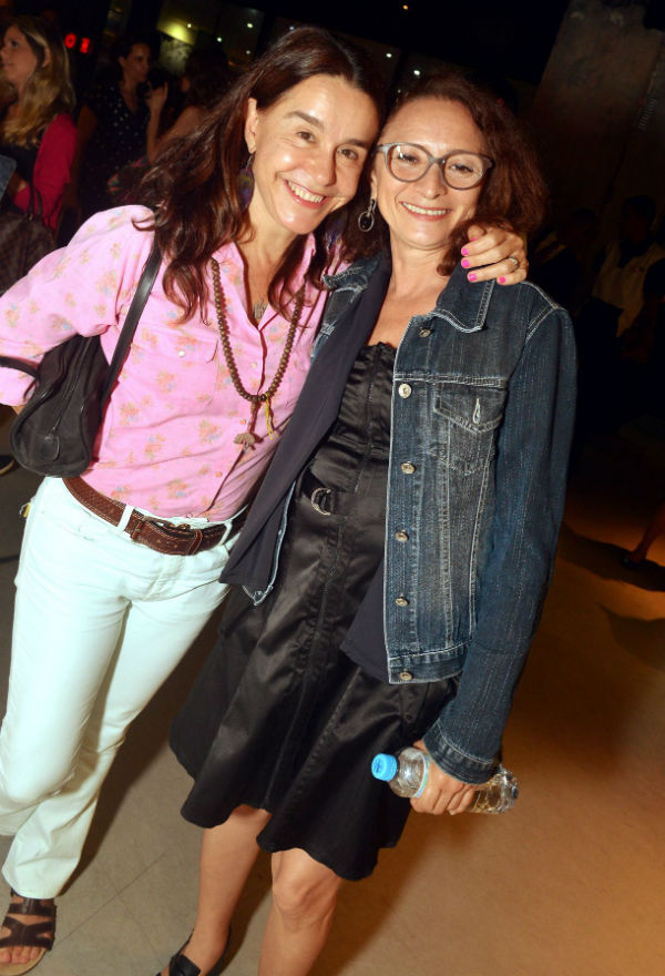 As atrizes Lucélia Santos e  Marcélia Cartaxo 