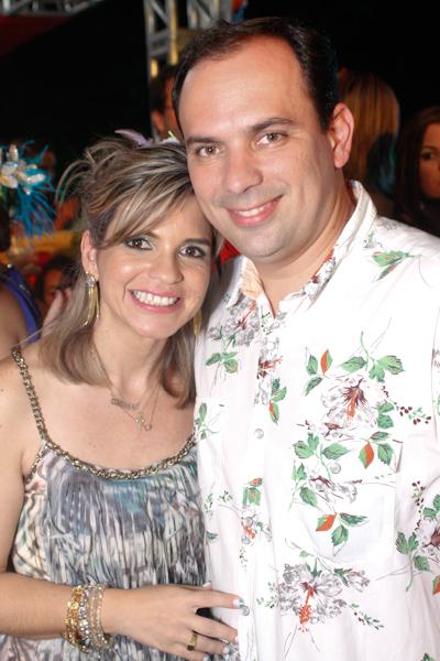 Diego Rocha com a mulher