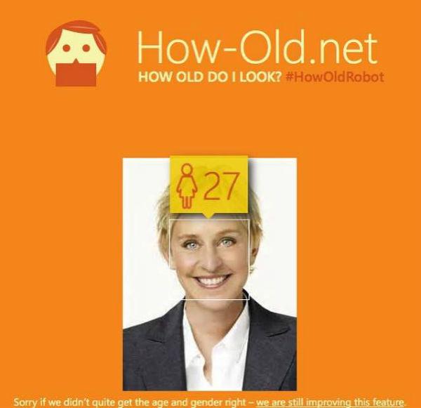 Ellen DeGeneres tem 54, mas para o aplicativo ela parece ser bem mais nova