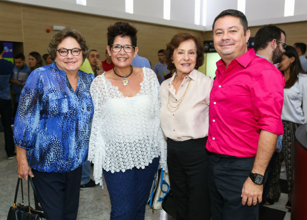 Cecilia Freitas, Tatiana Marques, Nylce Barbosa e Giovani Di Carli