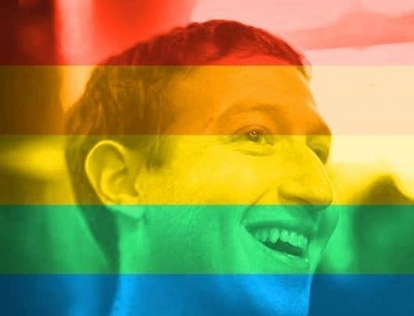 Mark Zuckerberg foi um dos que mudou a foto do perfil (Foto: Reprodução/Facebook)