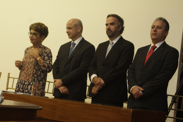 Teresa Duere, João Campos, Marcos Loreto e 