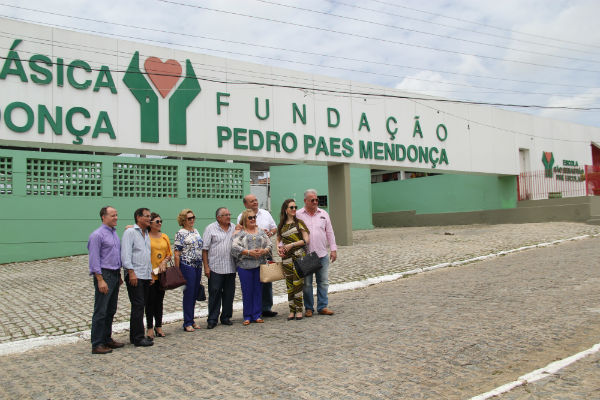 Grupo em vista á Serra do Machado. Fotos: Victor Caldas/Divulgação