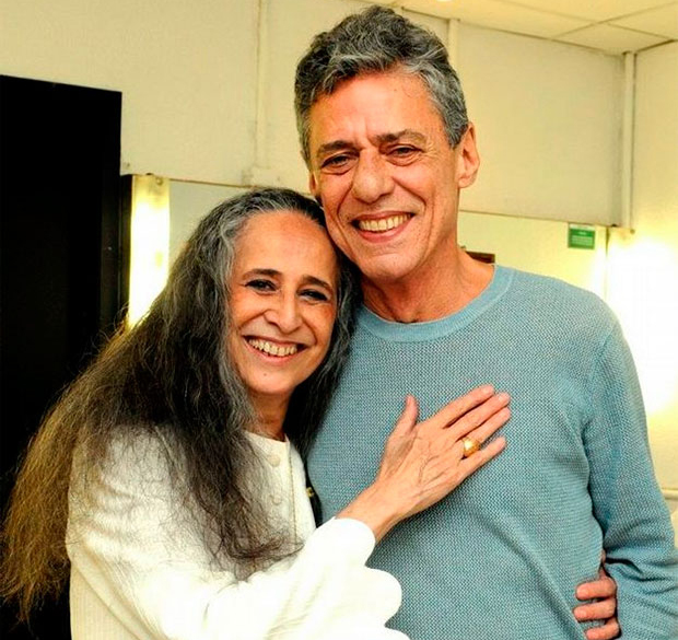 Maria Bethânia e Chico Buarque. Foto: Reprodução