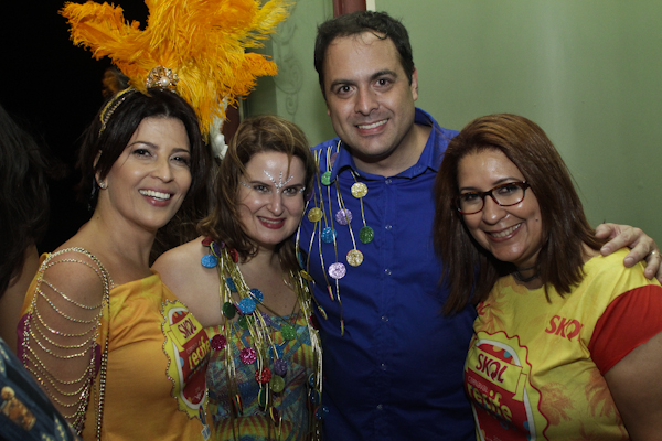 Carla Bensoussan,  Ana Luiza e Paulo Câmara e Beatriz Ivo. Fotos: Dayvison Nunes / JC Imagem
