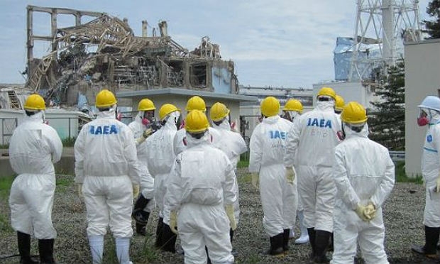 A Central Nuclear de Fukushima foi atingida por um terremoto seguido de tsunami em março de 2011.  / Foto: AFP