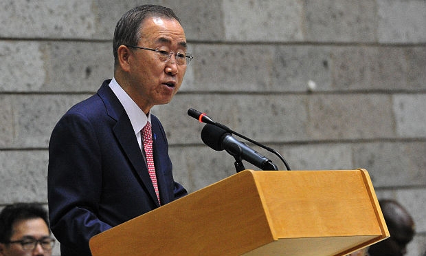 Ban Ki-monn pediu a colaboração dos meios de comunicação na luta contra esta prática. / Foto: AFP