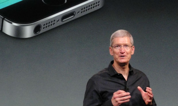 O executivo, de 53 anos, tornou-se presidente-executivo da Apple em agosto de 2011. / Foto: AFP
