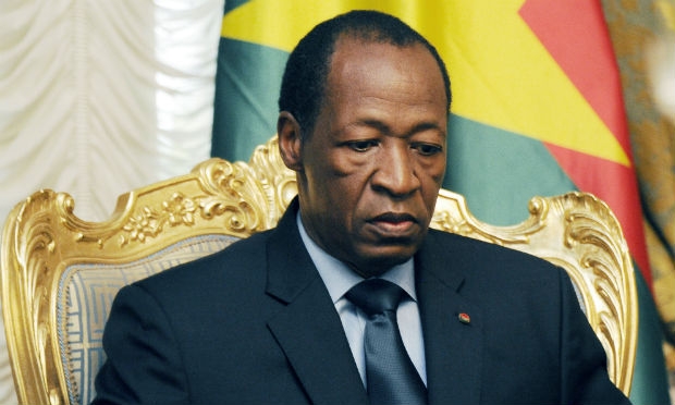O presidente Blaise Compaoré, estava no poder há 27 anos. / Foto: AFP