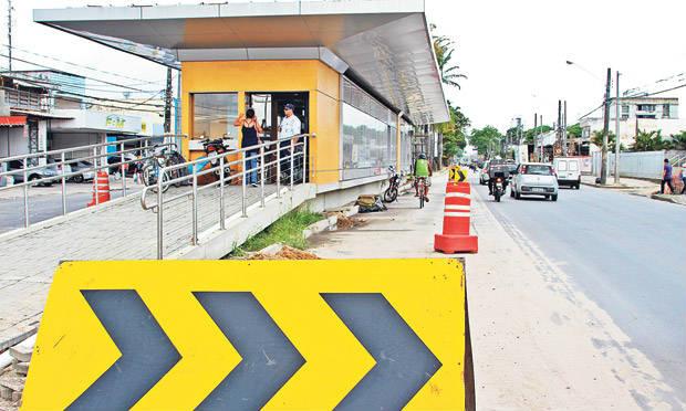 Doze estações de BRT ainda devem ser construídas / Foto: Bobby Fabisak/JC Imagem