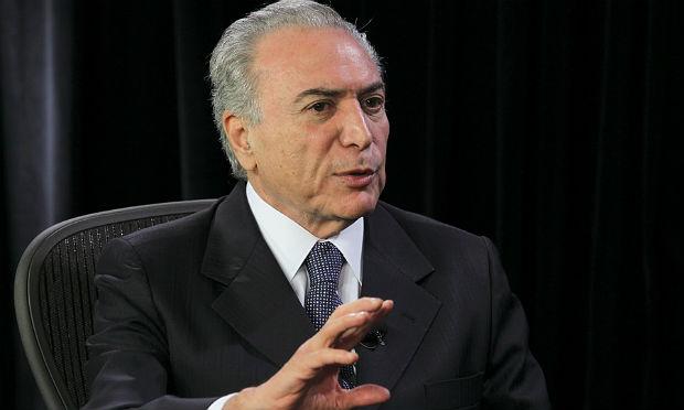 Michel Temer disse que “se for preciso, [o governo] tirará a urgência” dos dois projetos do pacote anticorrupção / Foto: Agência Brasil