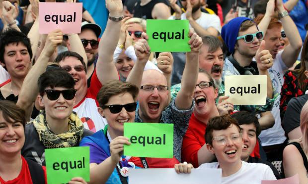 Após referendo, Irlanda se tornará o 19º país no mundo a legalizar o casamento gay / Foto: Paul Faith/AFP