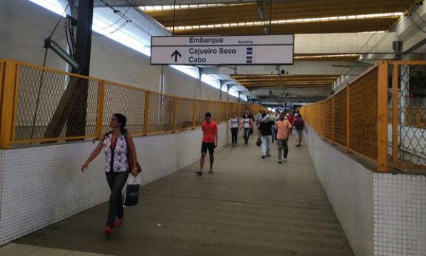 Embarque na Linha Sul do Metrô do Recife  / Foto: Amanda Miranda/JC Trânsito 