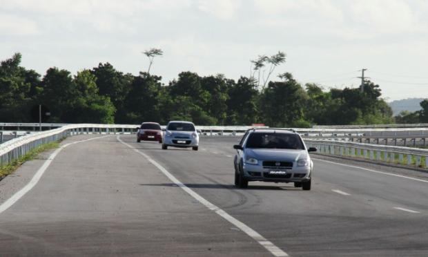Durante o período, a rotatória operará em fluxo contrário para permitir o tráfego no sentido Cabo-Recife/Pontezinha / Foto: Divulgação