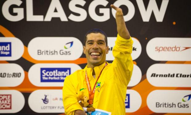 O nadador também levou o prêmio em 2009 e 2012. / Foto: Comitê Paralímpico Brasileiro.