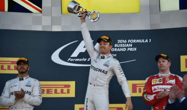 O alemão já acumula sete vitórias consecutivas na Mercedes / Foto: AFP/ALEXANDERNEMENOV