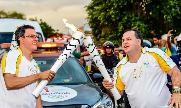 Tocha olímpica já passou pela cidade de Petrolina, no Sertão de Pernambuco / Foto: Willian Lucas/Bradesco/Fotos Públicas 
