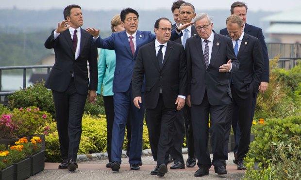 O primeiro-ministro Shinzo Abe disse que o Japão continuará trabalhando com os países do G7 para minimizar o impacto provocado pelo Brexit no mercado global / Foto: AFP