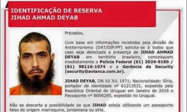 O terrorista estaria portando um passaporte falso de origem marroquina, jordaniana ou síria / Foto: Avianca